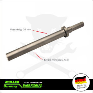 Vibro kalapács XL-hez 1 db Csap Kiütőszár 20x300 mm - MÜLLER