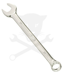 Csillag-villáskulcs 10-es 162 mm - tükör polírozott - Genius