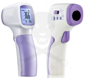 Hőmérő, infravörös érintés nélküli homlokhőmérő 32 - 42,9°C