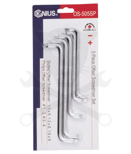 Csavarhúzó készlet "Z" alakú Genius - 5 db-os