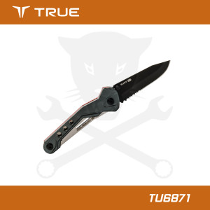 Vágókés, összecsukható Trueblade - Fekete - True