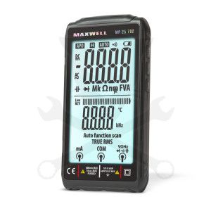 Multiméter, digitális DC 600 / AC 600 akkus 500 mAh 3.7V - Maxwell