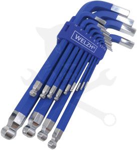 Imbusz készlet H2 - H19 - mágneses fej - Welzh