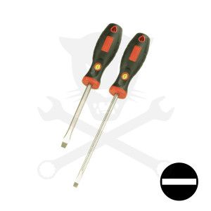 Csavarhúzó, lapos 2,0x12x200 - Genius