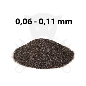 Szóróanyag normálkorund barna NK150 = 0,06 - 0,11 mm -25 kg