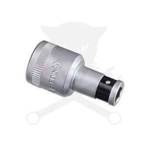 Bit tartó adapter 1/4"- 1/4"-os hajtószárhoz