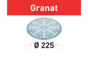 Csiszolópapír, tépőzáras 225 mm STF D225/48 P40 GR/25 Granat 25 db