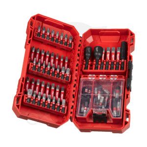 Bit készlet SHOCKWAVE - XL Box (TX), ipari 75 db-os - Milwaukee