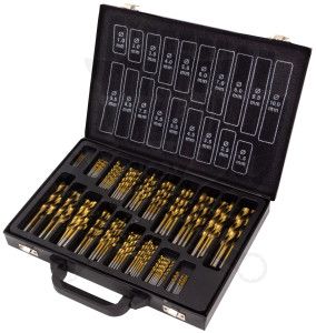 Csigafúró Klt. HSS 170 db-os - műanyag kofferben - Welzh