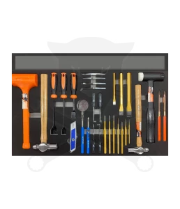 Szerszámkészlet, tálcás 30 db-os - USA SERIES - SP Tools