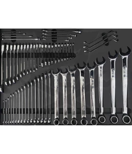 Csillag-Villás készlet 58 db-os szerszámos kocsiba QUAD DRIVE - SP Tools