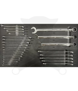 Tálcás SP Tools "XL" Csillag-villáskulcs készlet 26db-os - QUAD DRIVE