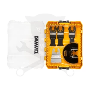 Multifunkciós oszcillálógéphez fűrészlap készlet fa/műanyag 5 db-os