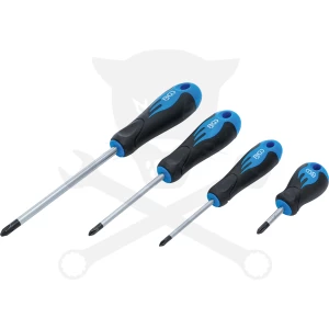 Csavarhúzó készlet, JIS PH1/2/3 - 4 db-os - BGS