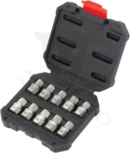 Kerékőr/anyacsavar kulcs készlet BMW lyukas XZN típusú gyári 10 db-os