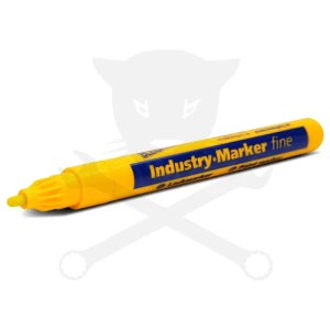 Jelölő filctoll festékes, hegyes sárga 1.0-2.0 mm - Bleispitz