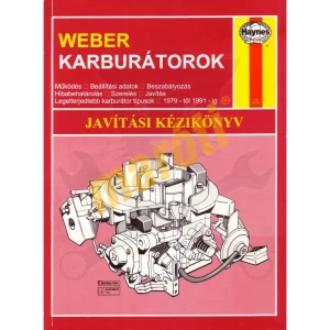 Szakkönyv Weber karburátorok
