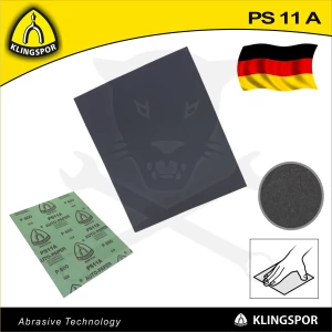 Csiszolópapír ív 230x280 mm P 800 - vízálló - PS11A Klingspor