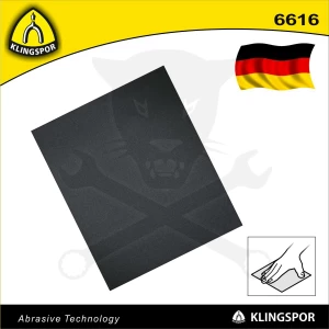 Csiszolópapír ív 230x280 mm P 1200 - vízálló - PS11A Klingspor