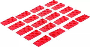 Bútoralátét ÉK készlet - 20 db-os 20 x 1-8 mm - Műanyag