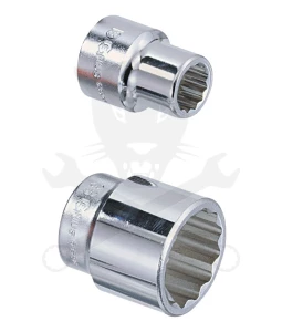 Dugókulcs - crowafej 3/4" 12 szög normál 23 mm Genius