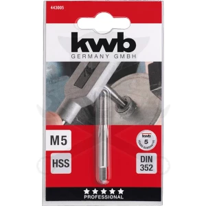 Menetfúró gépi, egyenes hornyú M5 HSS
