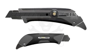 Vágókés OLFA 18 mm törh.penge, csavaros rögz. - fémfüles XD (L-5/GRY)