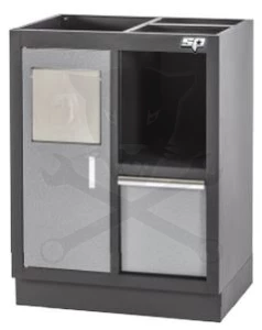 Szerszámos szekrény 2 fiókos - Szeméttárolós - SP Tools