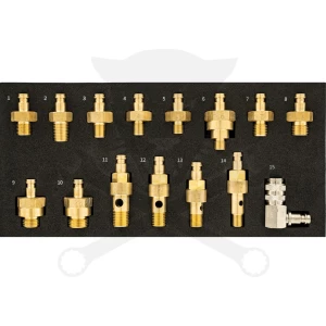 Nyomásteszter PressureDiag-hoz Adapter készlet motor és turbó