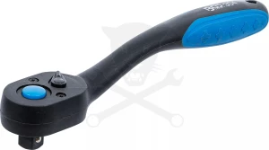 Crowa racsnis kulcs 1/2" 72 fogú, irányváltós, műanyag bevonattal - BGS