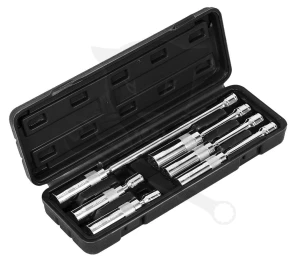 Gyertyakulcs készlet 3/8" 6 db-os 14-16-21 mm mágneses csuklós - NEO
