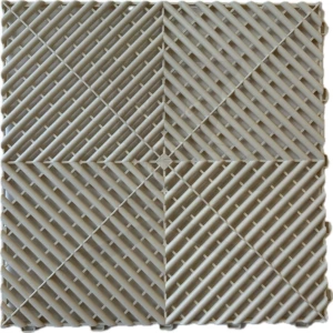 Műhelypadló - SwissDeck RibDeck Classic 33,3 x 33,3 cm - Ivory/Elefántcs