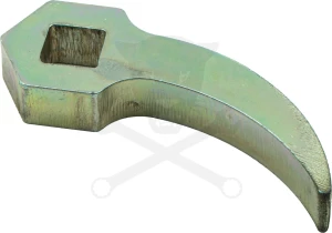 Feszítő szerszám 70 mm hosszú pajszer 1/2" adapter, kerek ívelt vég