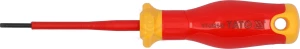Csavarhúzó szigetelt lapos 2,5x 75 mm VDE 1000V - Slim - Yato