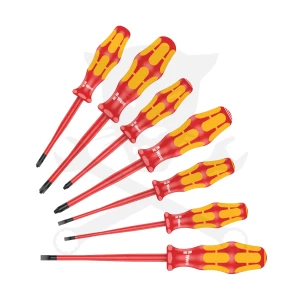 Csavarhúzó készlet szigetelt VDE 1000V 7 db-os készlet PH + SL + PM -