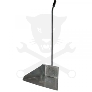 Lapát utcai / műhely szemeteslapát, fém nyéllel -