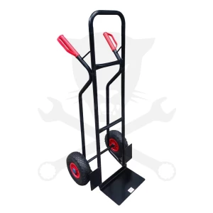 Molnárkocsi 180 kg terhelhetőséggel - felfújható gumikerekes