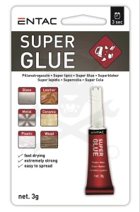 Univerzális pillanat ragasztó gél Szupererős 3g - Entac
