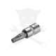 Rátűzőkulcs - crowa+bit 1/4" torx T30 BGS