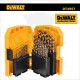 Csigafúró készlet HSS-E Co8 29 db-os 1.0-13.0 mm + előfúrók - DeWalt
