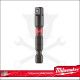 Adapter, hatlap-négylap IMPACT 1/4"-1/4" Torziós - Milwaukee