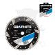 Vágókorong, gyémánt 230x22.2 mm TURBO - Graphite