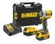 Ütvecsavarozó, akkus 18V  406 Nm 1/2" 2db 5.0Ah - DeWalt