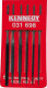 Tűreszelő készlet Kennedy 6 db-os 140mm (KEN-031-5980K)