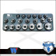 Lok-Typ Dugókulcs készlet 1/2" 20 db-os spec. 6 lap normál 8-32 mm -Welzh