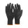 Kesztyű - szerelőkesztyű - fekete  M-es 8-as