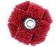 Pichler tartozék porlasztó fenék polírozó kefe - finom /piros/25 mm-es