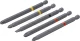 Bit készlet 5 db-os 1/4" 110 mm PH/PZ/SL - BGS